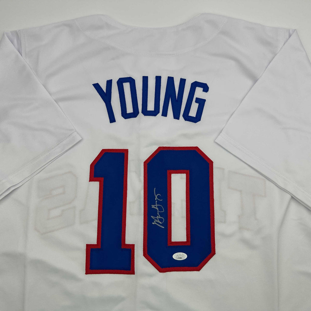 autographed-signed-michael-young-texas-white-baseball-jersey-jsa-coa