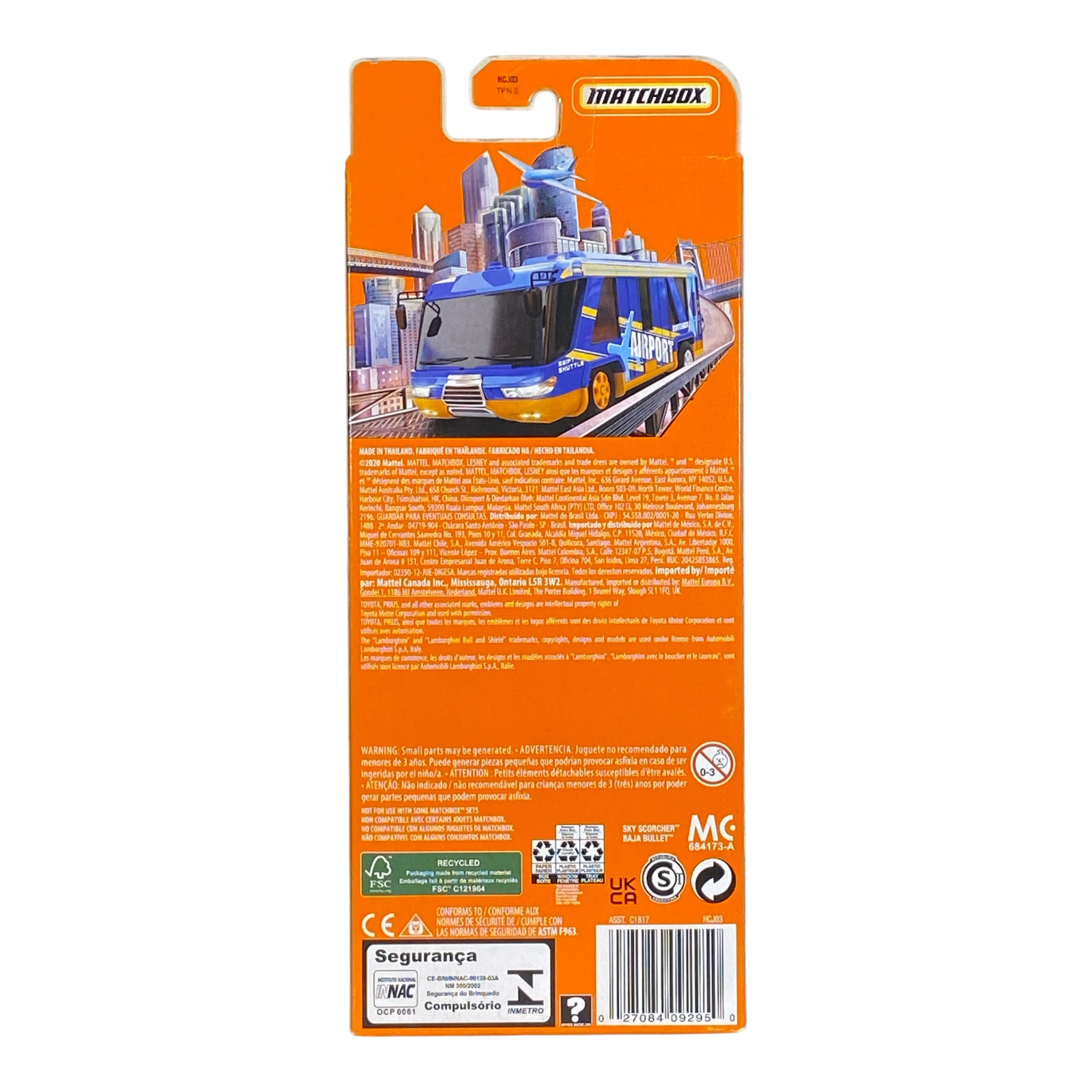 Matchbox MBX Airport 5 Pack