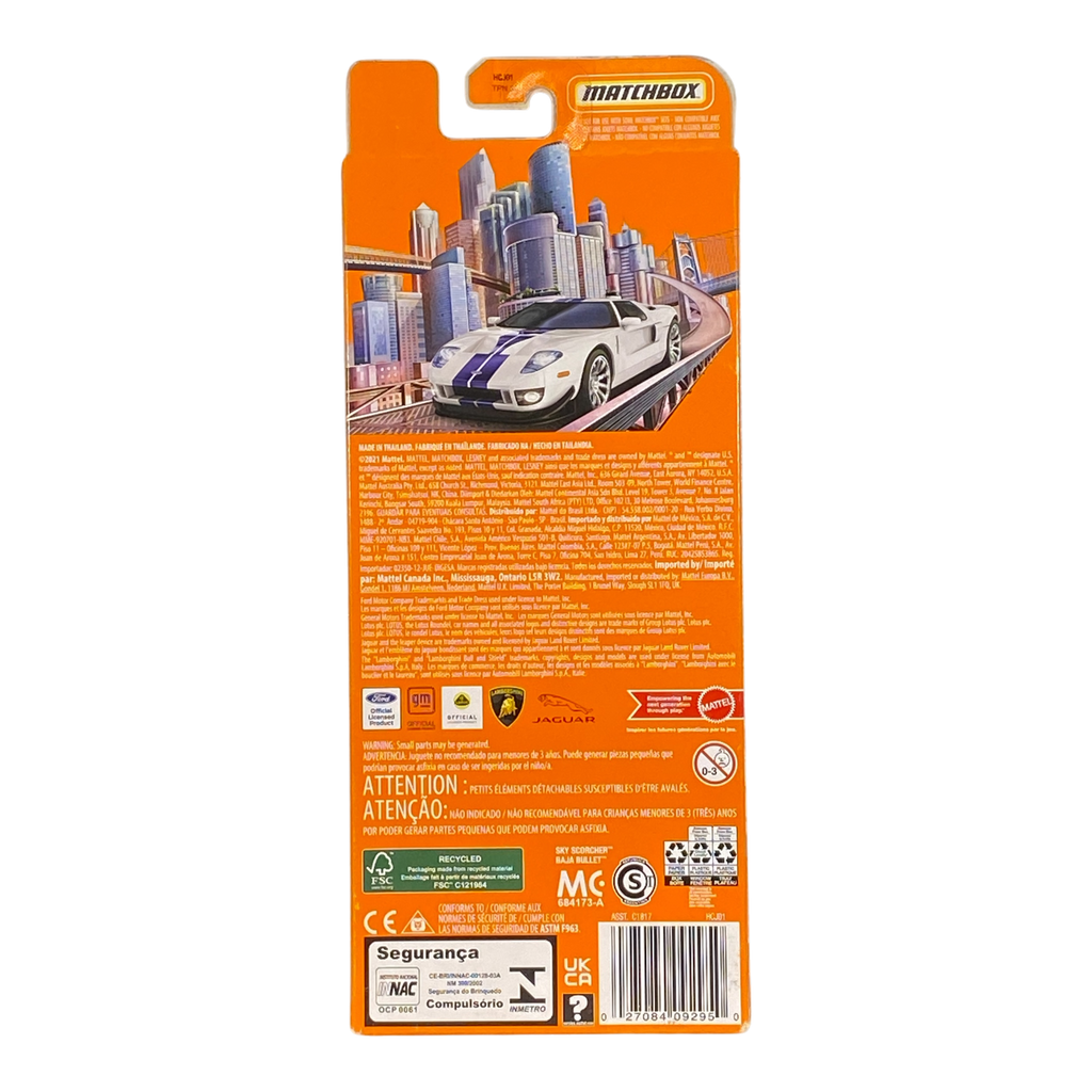 Matchbox MBX Exotic 5 Pack Die-Cast Cars