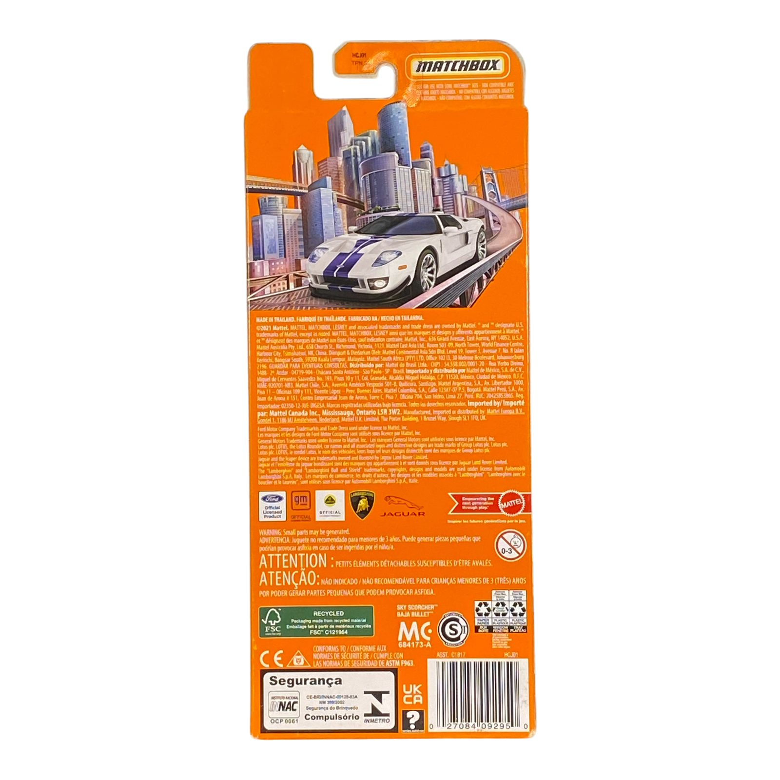 Matchbox MBX Exotic 5 Pack Die-Cast Cars