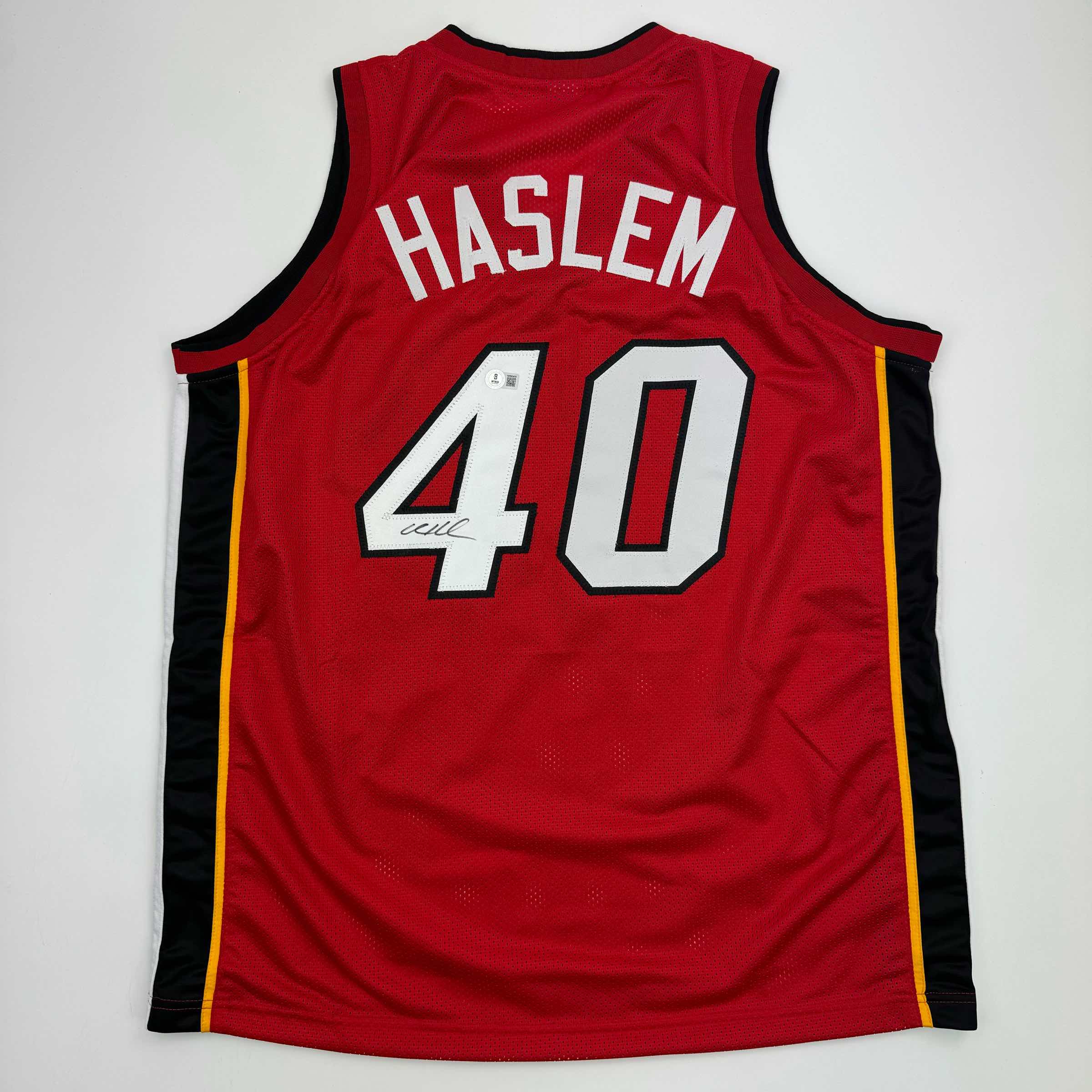 autographed-signed-udonis-haslem-miami-red-basketball-jersey-beckett-bas-coa
