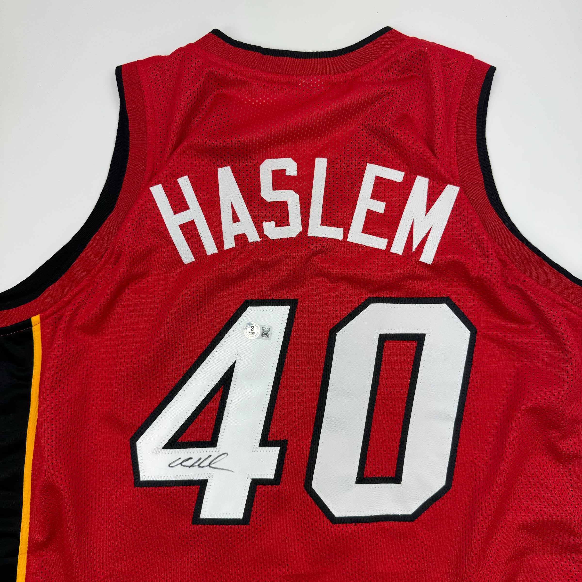 autographed-signed-udonis-haslem-miami-red-basketball-jersey-beckett-bas-coa