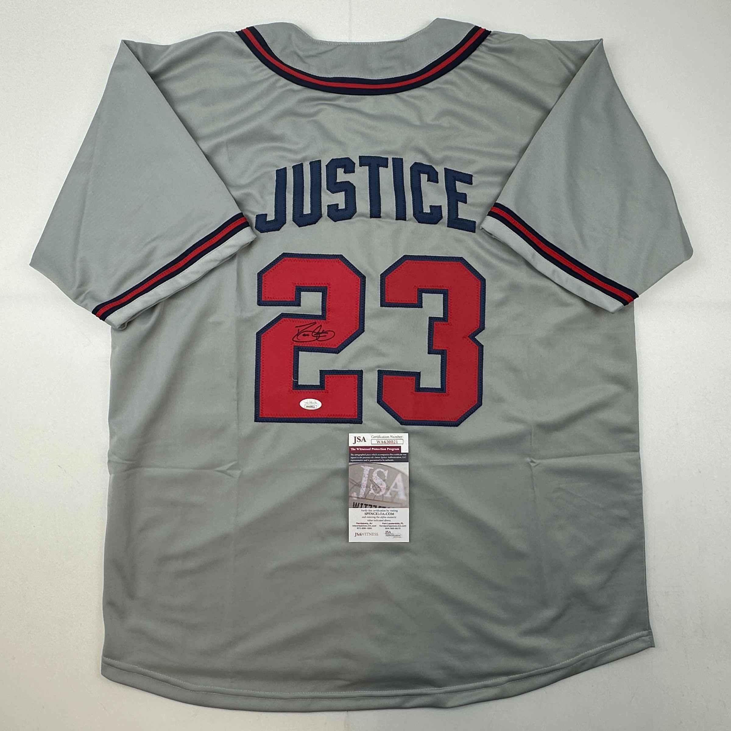 autographed-signed-david-justice-atlanta-grey-baseball-jersey-jsa-coa