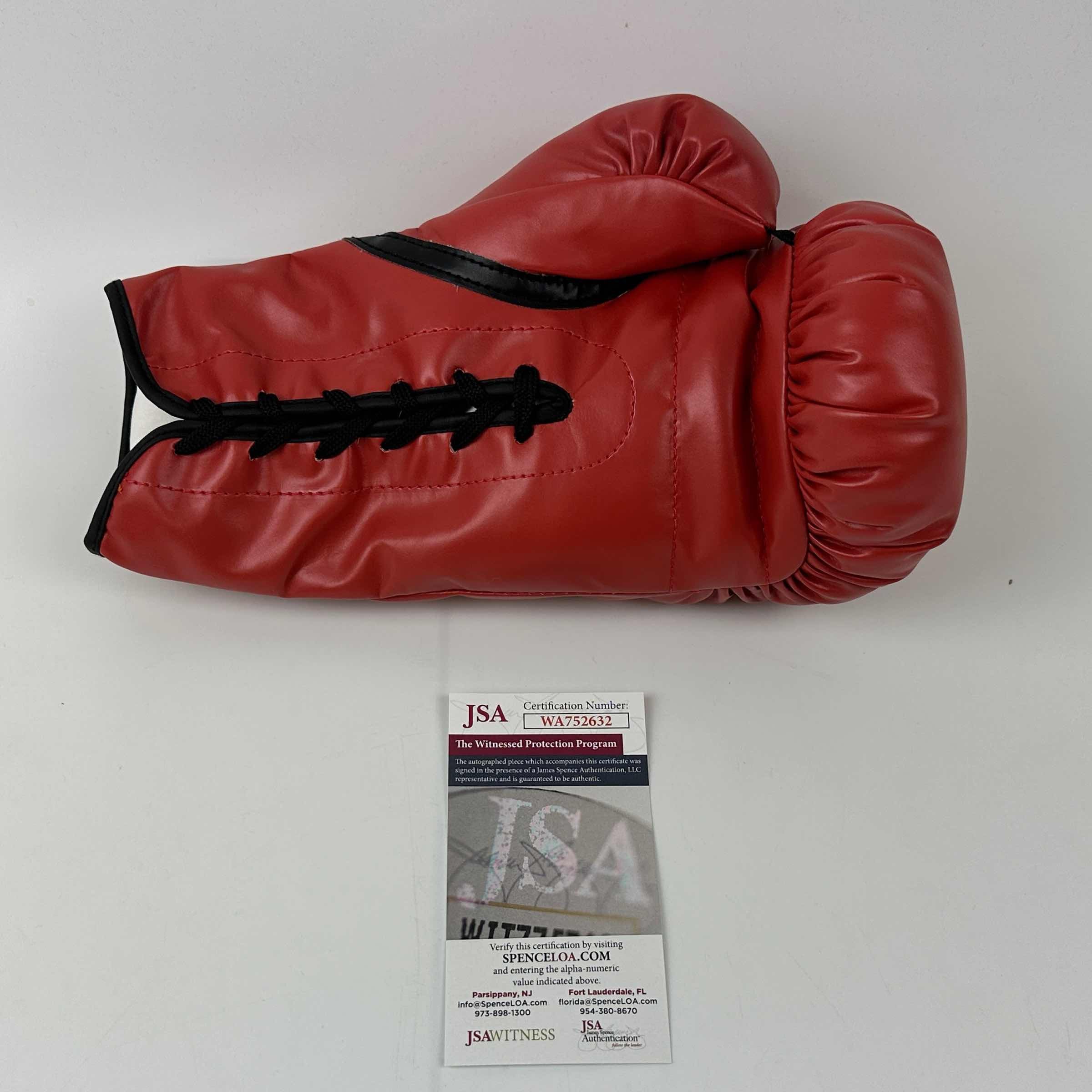 autographed-signed-jake-paul-red-everlast-boxing-glove-jsa-coa-auto