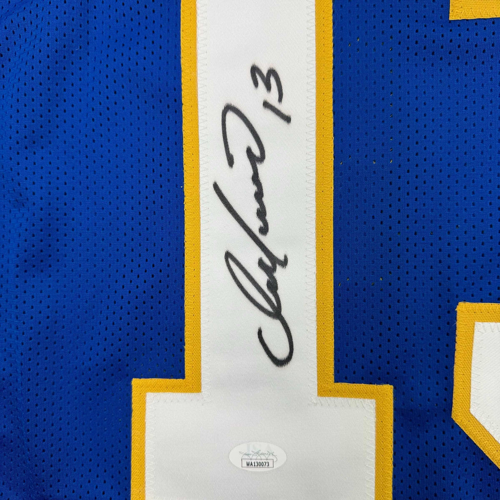 autographed-signed-dan-marino-pittsburgh-blue-college-football-jersey-jsa-coa
