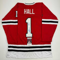 autographed-signed-glenn-hall-chicago-red-hockey-jersey-jsa-coa