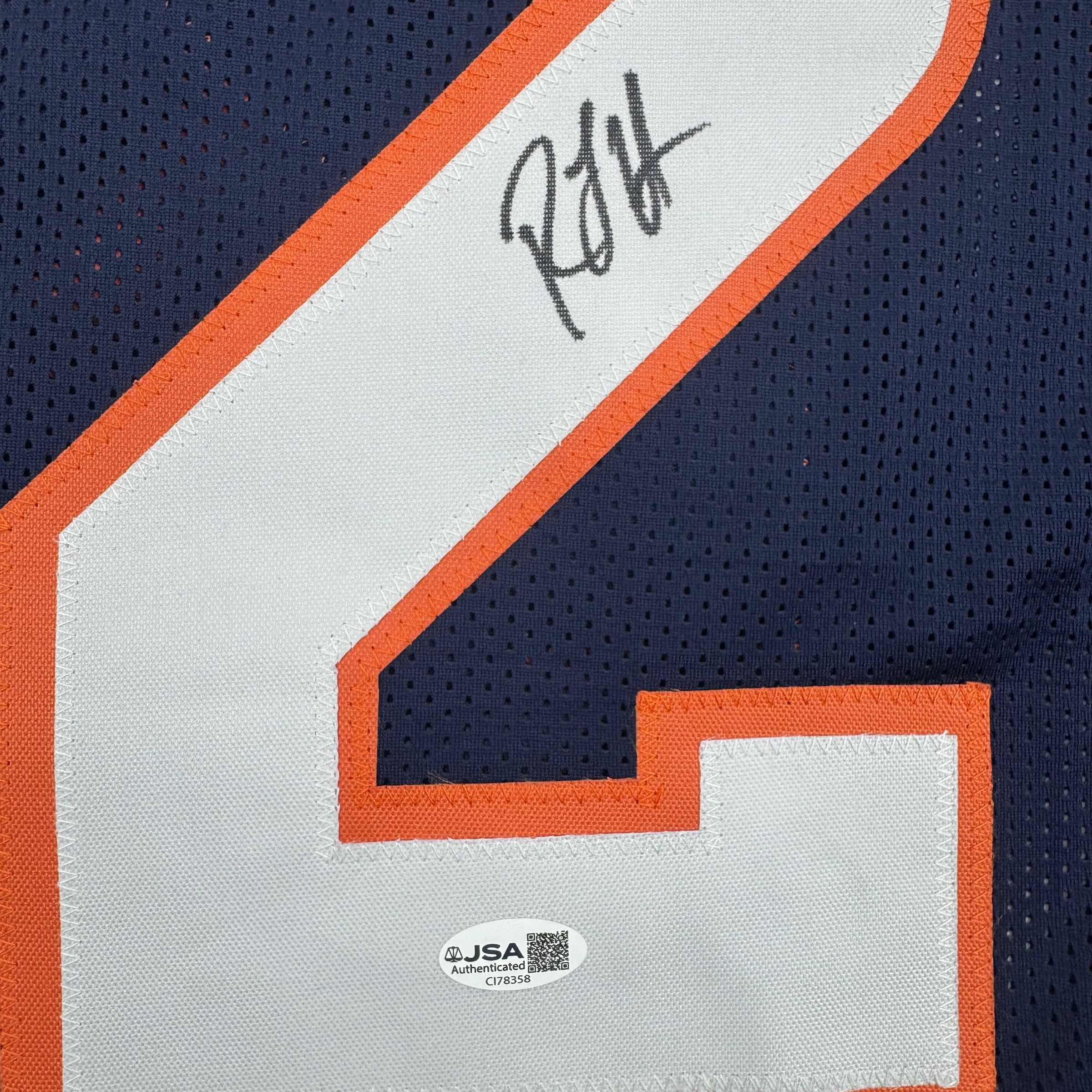 autographed-signed-r-j-rj-harvey-denver-blue-football-jersey-jsa-coa-1