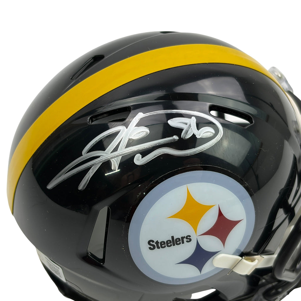 autographed-signed-hines-ward-pittsburgh-steelers-mini-football-helmet-beckett-bas-coa