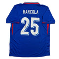 autographed-signed-bradley-barcola-france-french-national-team-blue-soccer-jersey-beckett-bas-coa