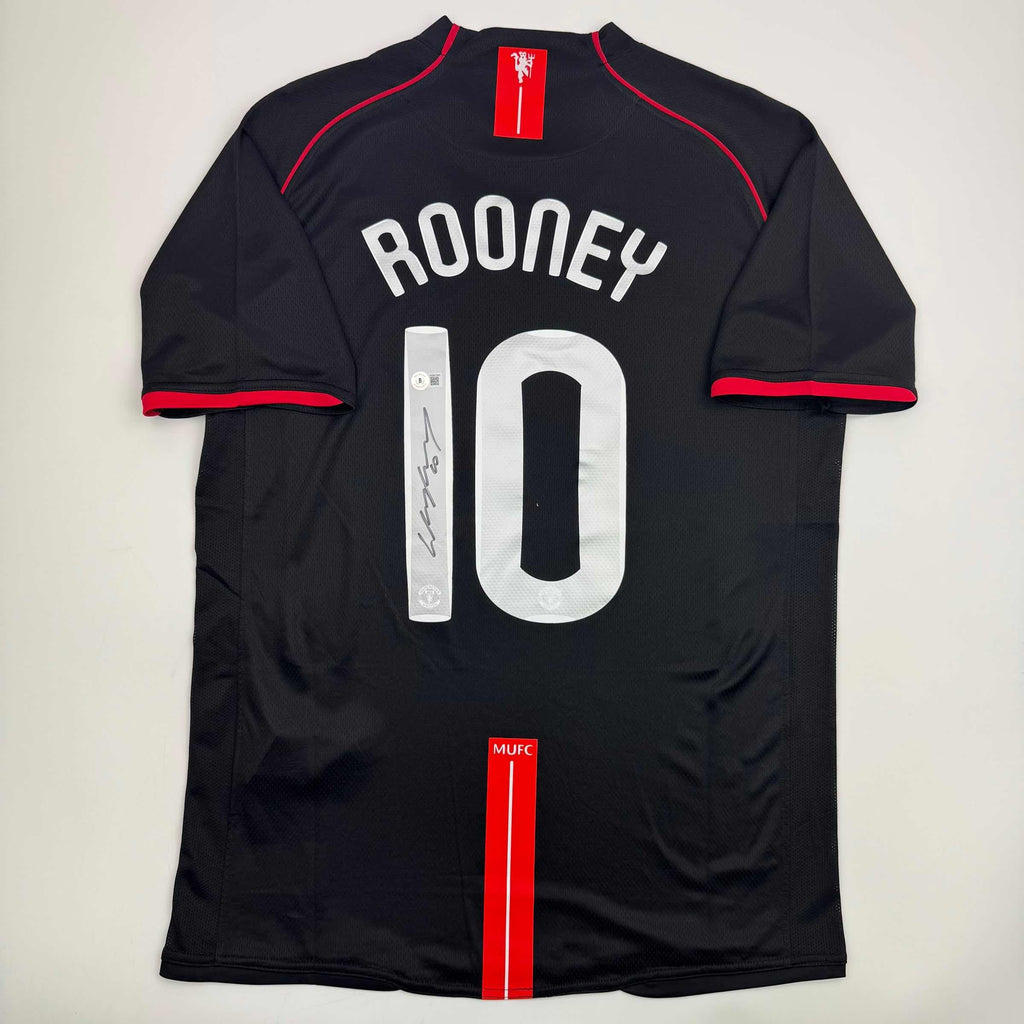 autographed-signed-wayne-rooney-manchester-united-black-2008-champions-league-final-soccer-jersey-beckett-bas-coa