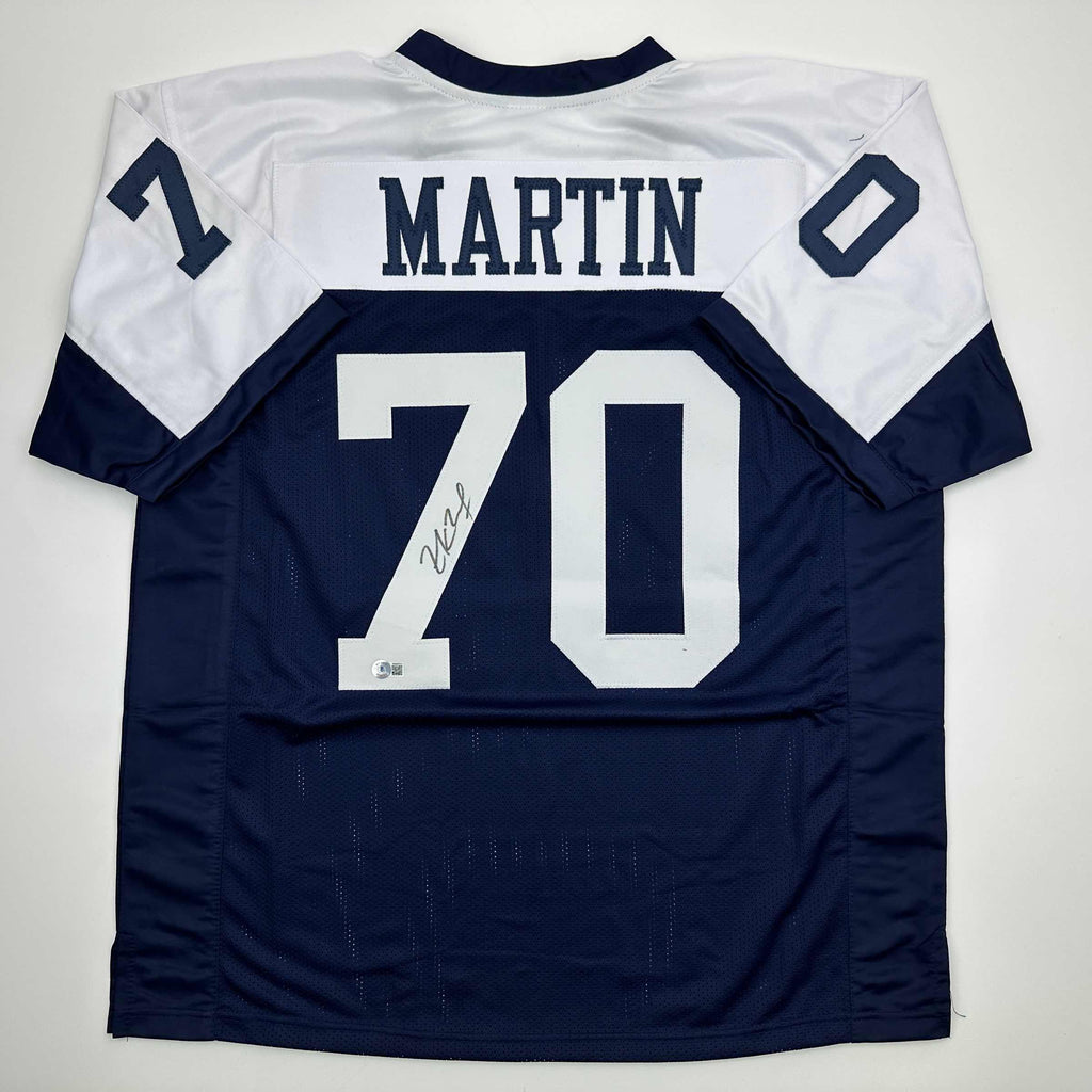 autographed-signed-zack-martin-dallas-thanksgiving-day-football-jersey-beckett-bas-coa