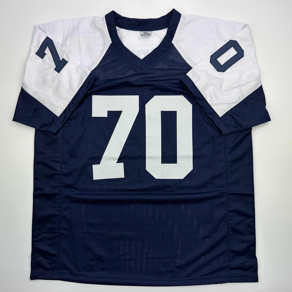 autographed-signed-zack-martin-dallas-thanksgiving-day-football-jersey-beckett-bas-coa