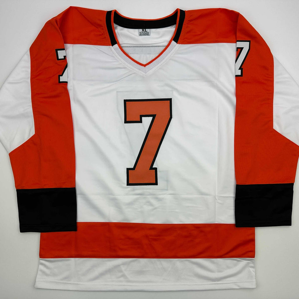 autographed-signed-bill-barber-philadelphia-white-hockey-jersey-beckett-bas-coa