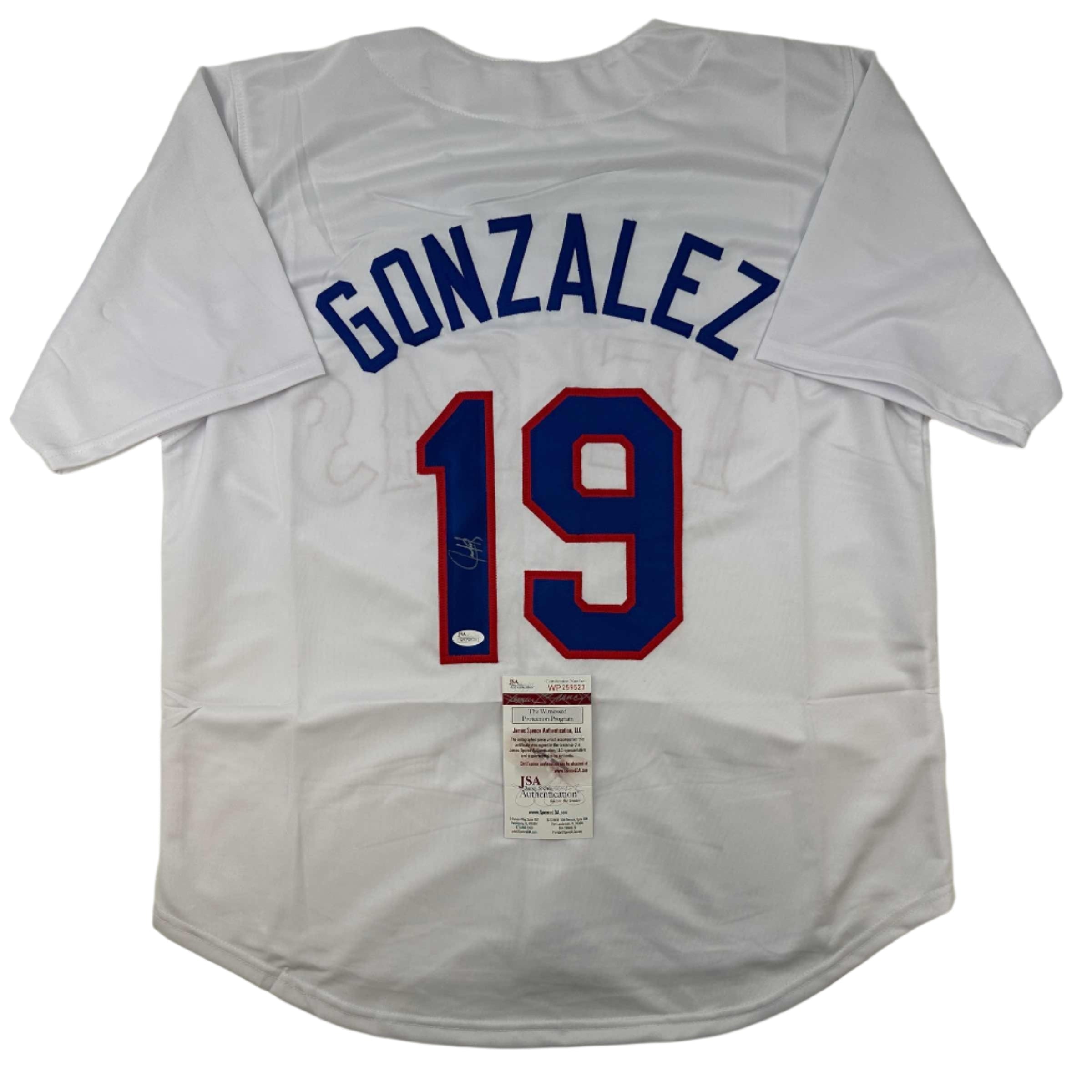 autographed-signed-juan-gonzalez-texas-white-baseball-jersey-jsa-coa