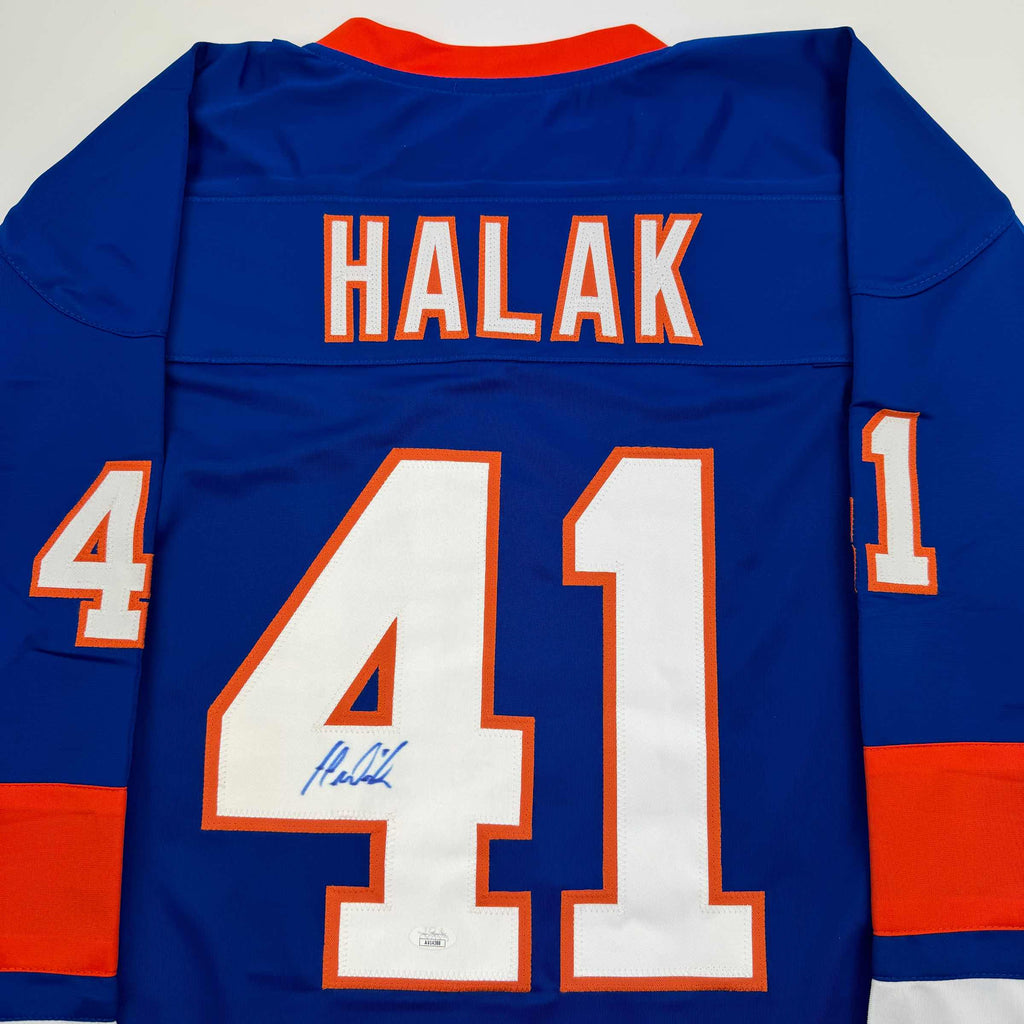 autographed-signed-jaroslav-halak-new-york-blue-hockey-jersey-jsa-coa