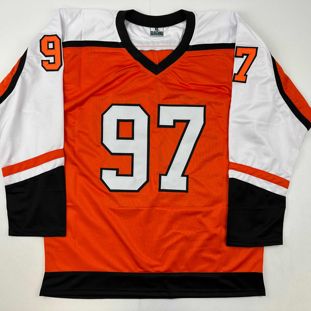 autographed-signed-jeremy-roenick-philadelphia-orange-hockey-jersey-beckett-bas-coa