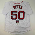 autographed-signed-mookie-betts-boston-white-baseball-jersey-jsa-coa