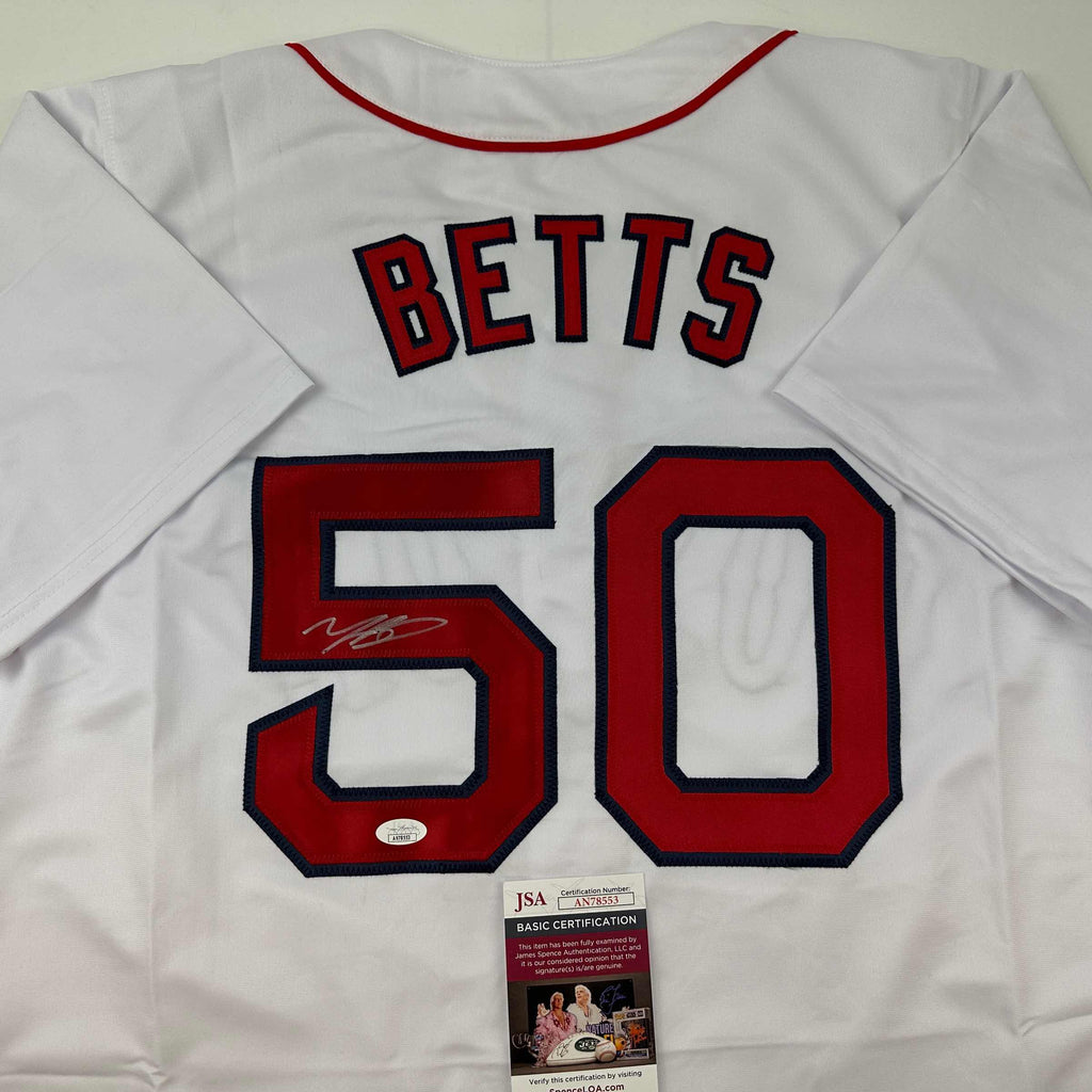 autographed-signed-mookie-betts-boston-white-baseball-jersey-jsa-coa