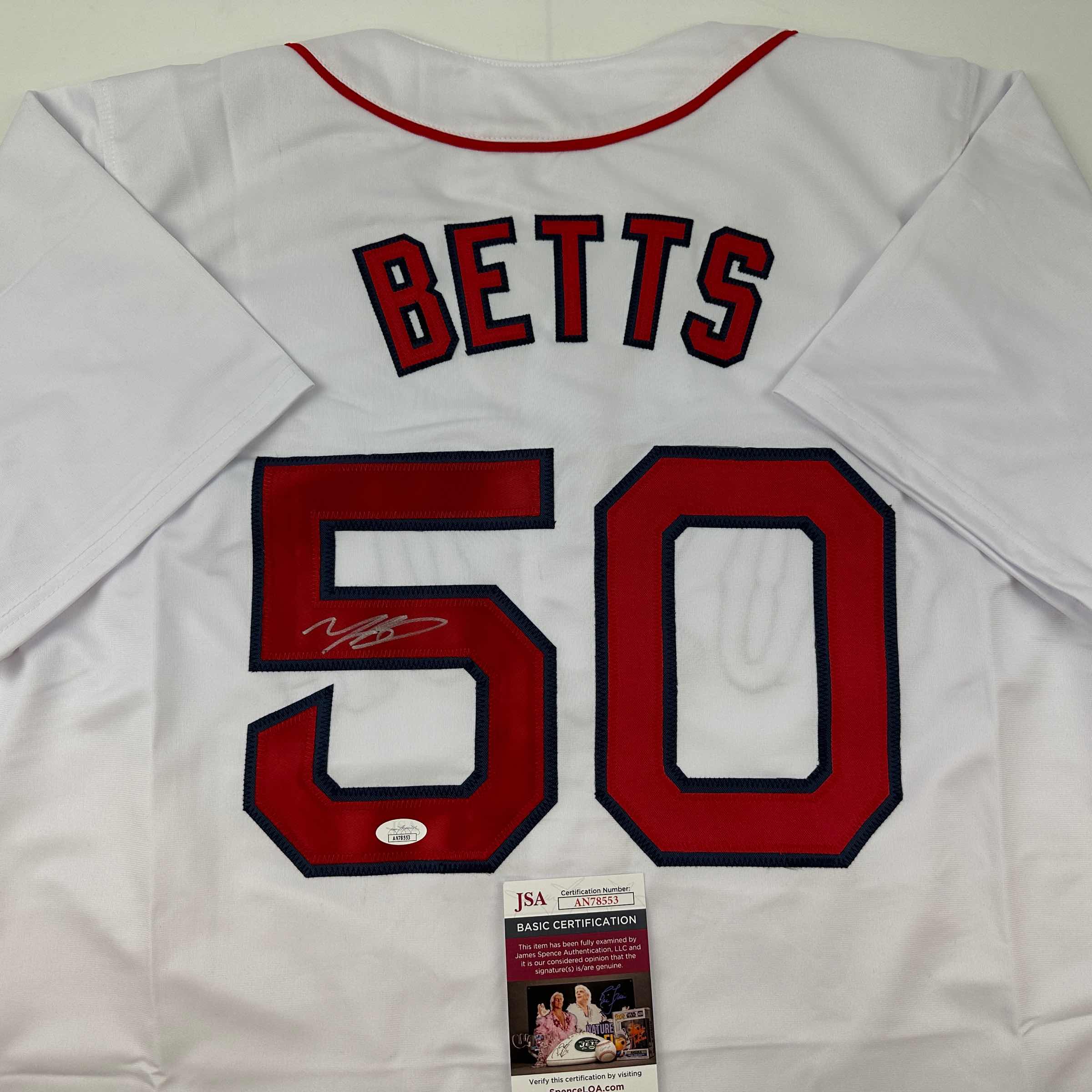 autographed-signed-mookie-betts-boston-white-baseball-jersey-jsa-coa