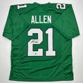 autographed-signed-eric-allen-philadelphia-kelly-green-football-jersey-beckett-bas-coa