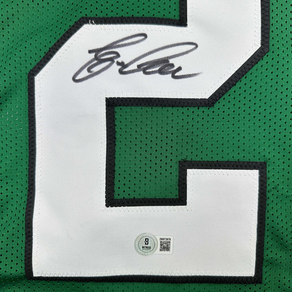 autographed-signed-eric-allen-philadelphia-kelly-green-football-jersey-beckett-bas-coa