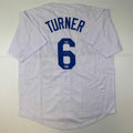 autographed-signed-trea-turner-los-angeles-la-white-baseball-jersey-beckett-bas-coa