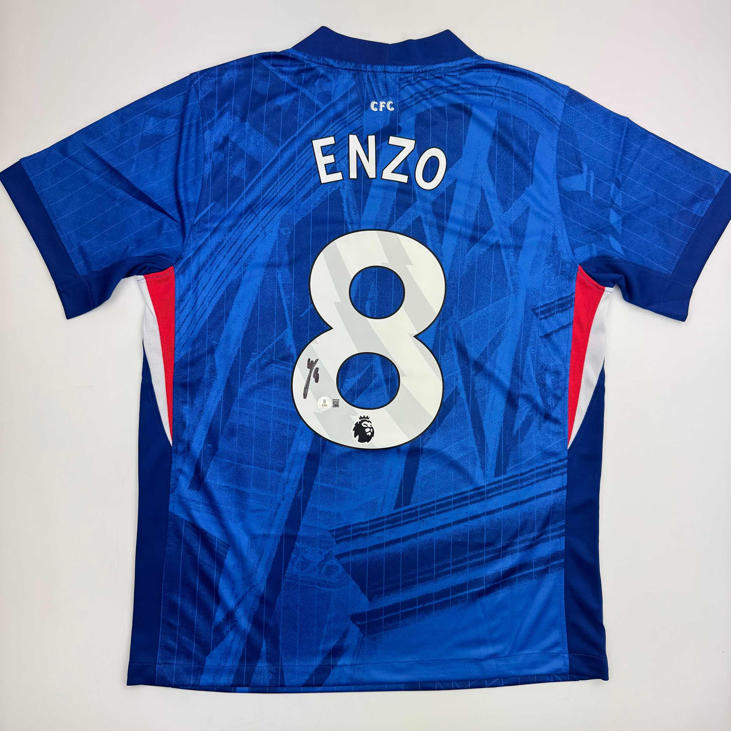 autographed-signed-enzo-fernandez-chelsea-fc-blue-soccer-futbol-jersey-beckett-bas-coa
