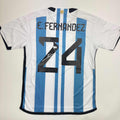 autographed-signed-enzo-fernandez-argentina-blue-white-soccer-world-cup-jersey-beckett-bas-coa