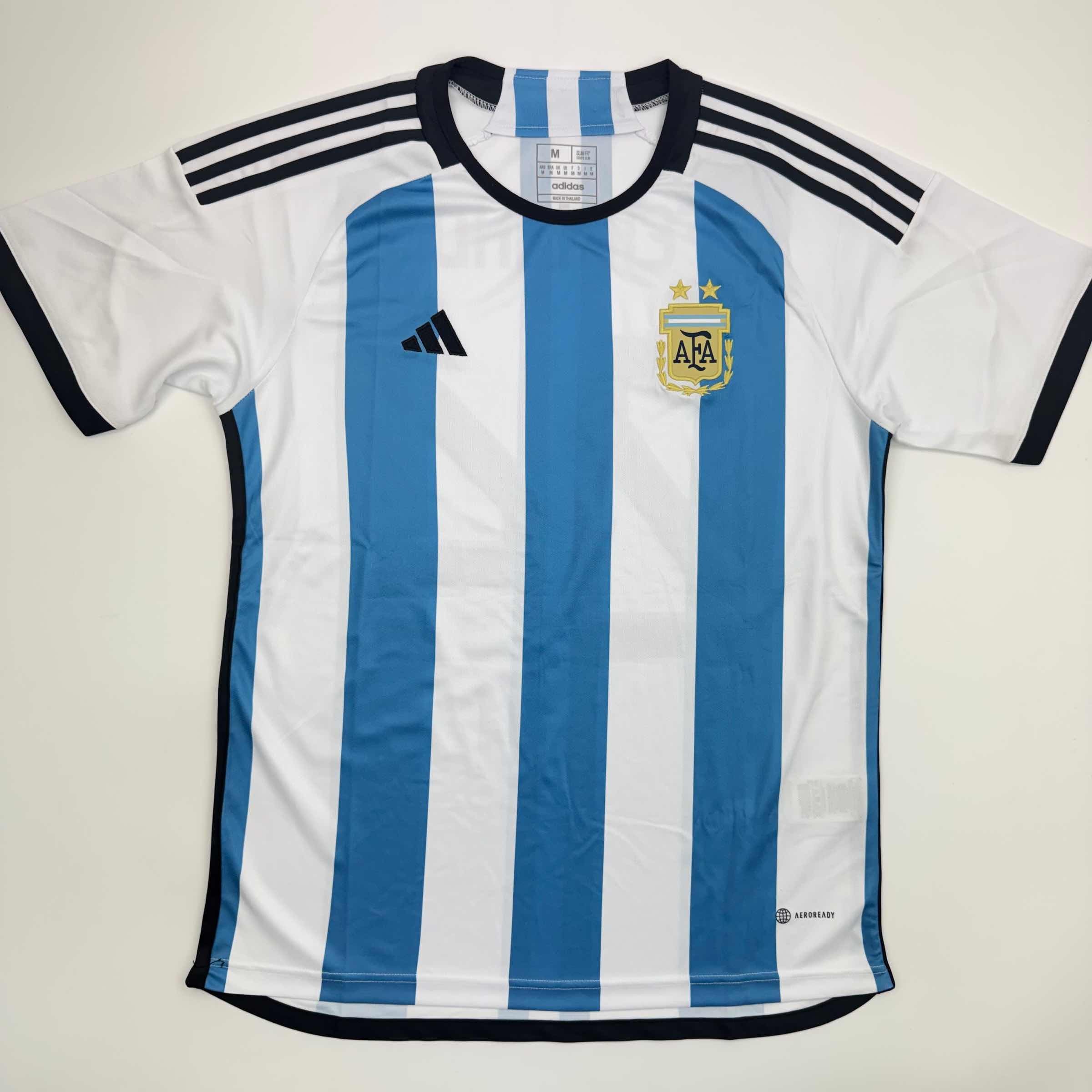 autographed-signed-enzo-fernandez-argentina-blue-white-soccer-world-cup-jersey-beckett-bas-coa