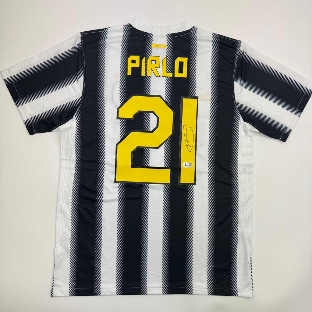 autographed-signed-andrea-pirlo-juventus-white-soccer-jersey-beckett-bas-coa