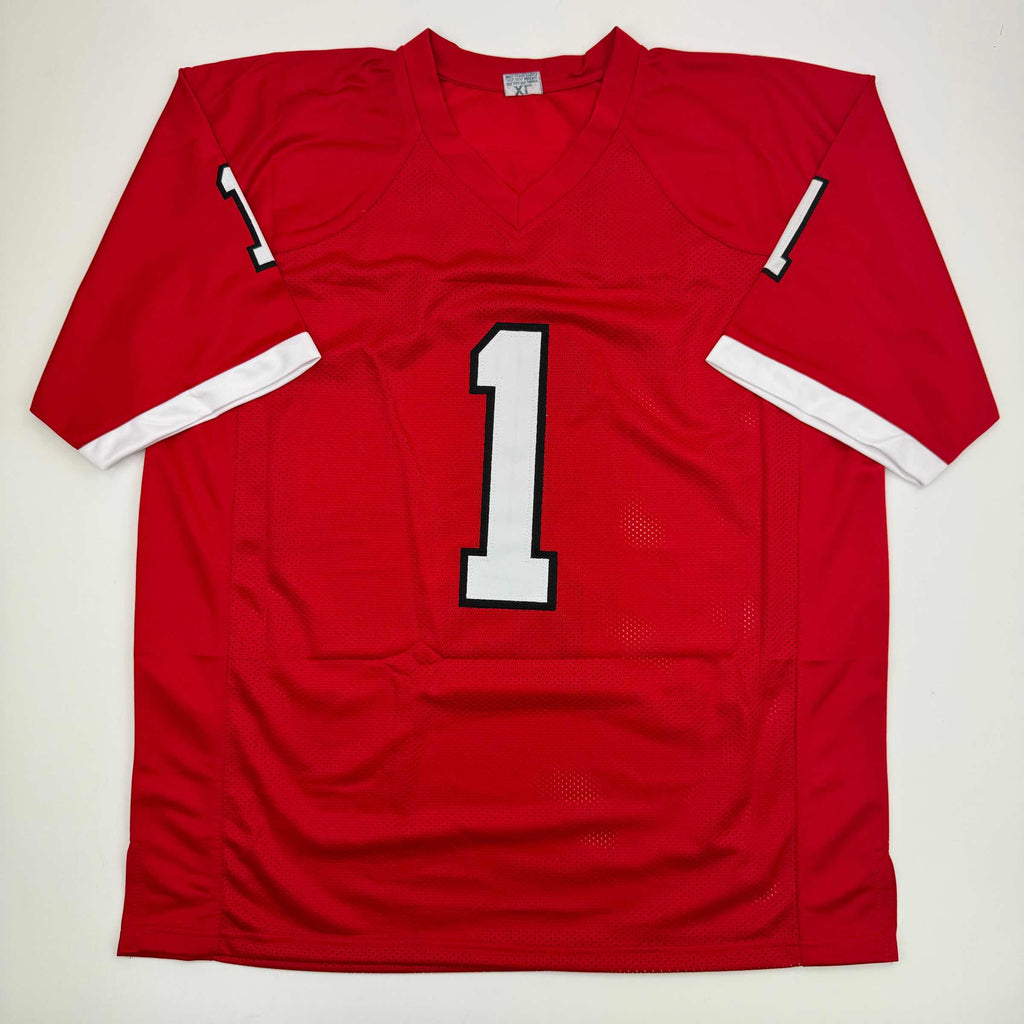 autographed-signed-isiah-pacheco-rutgers-red-college-football-jersey-jsa-coa