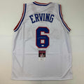 autographed-signed-julius-erving-dr-j-philadelphia-white-basketball-jersey-jsa-coa