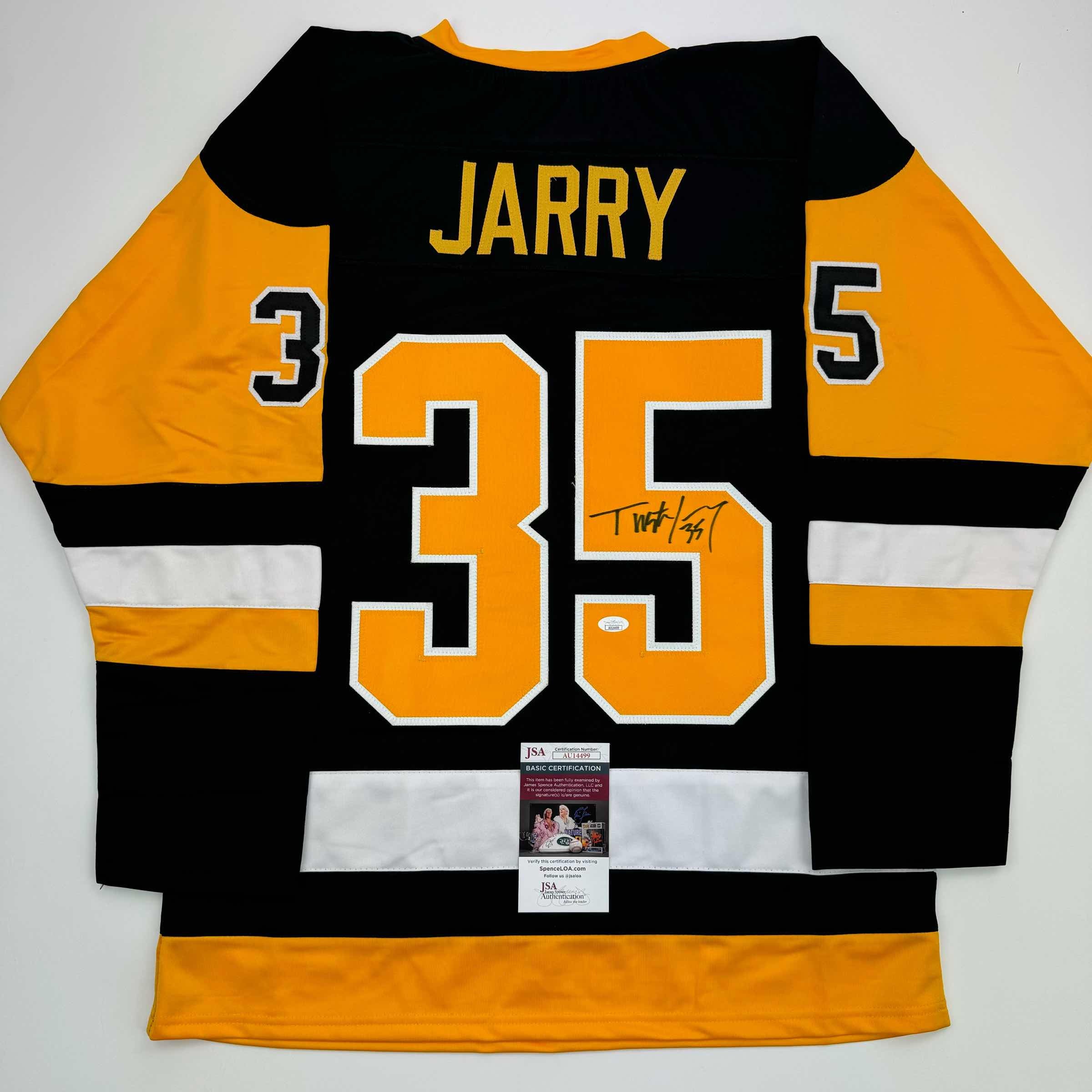 autographed-signed-tristan-jarry-pittsburgh-black-hockey-jersey-jsa-coa
