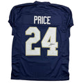 autographed-signed-jadarian-price-notre-dame-blue-college-football-jersey-jsa-coa