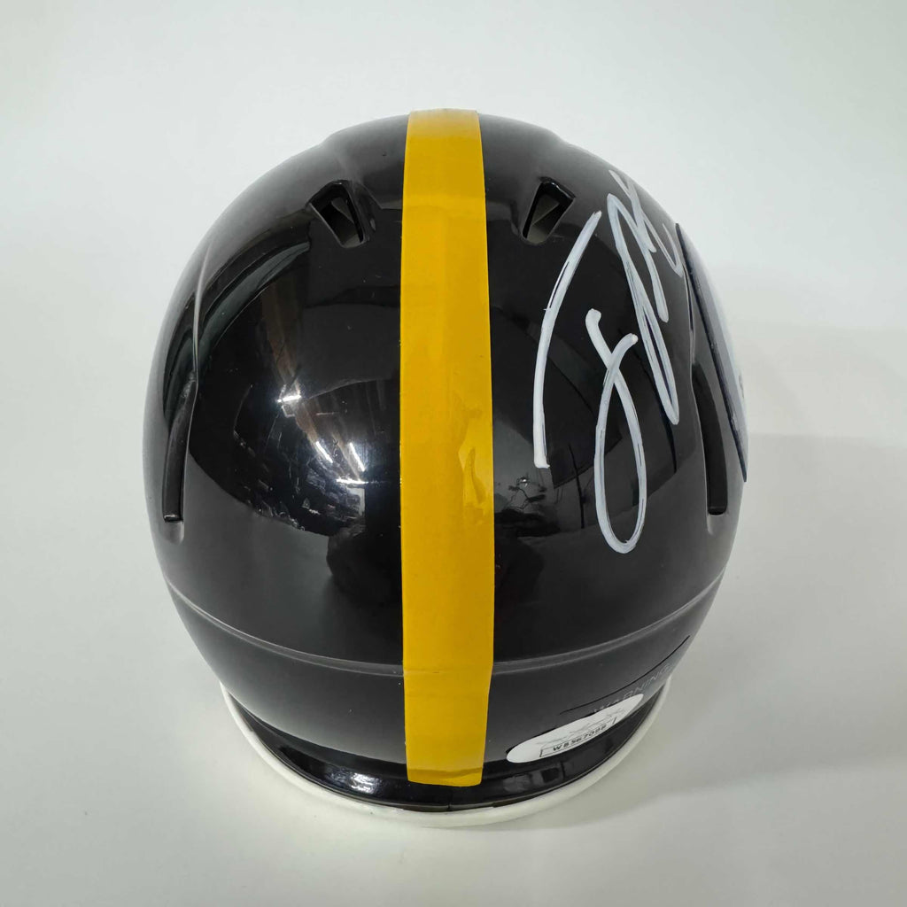 autographed-signed-joey-porter-jr-pittsburgh-steelers-mini-football-helmet-jsa-coa