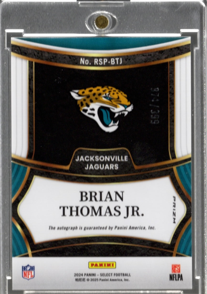 2024-panini-select-brian-thomas-jr-rspbtj-silver-prizm-399-auto-jacksonville-jaguars-rookie-rc-football-card