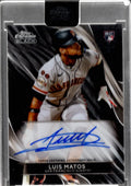 2025-topps-chrome-black-luis-matos-cbalmb-auto-san-francisco-giants-rookie-rc-baseball-card