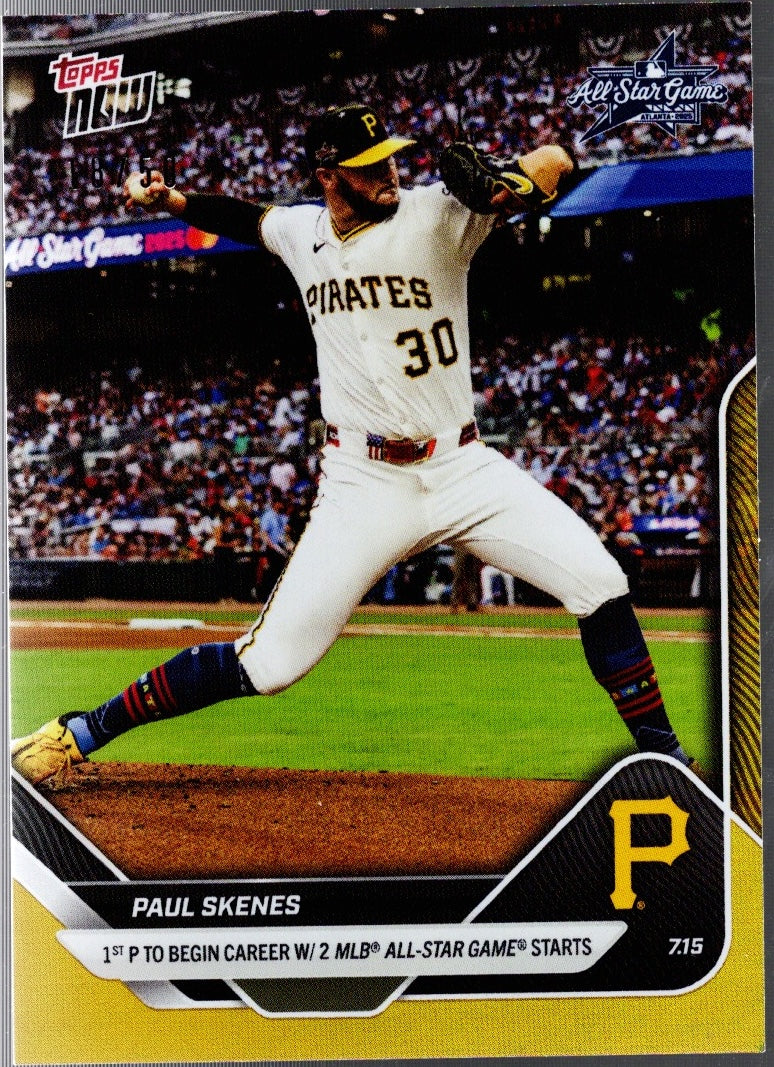 2025-topps-now-paul-skenes-428-gold-foil-50-pittsburgh-pirates-baseball-card