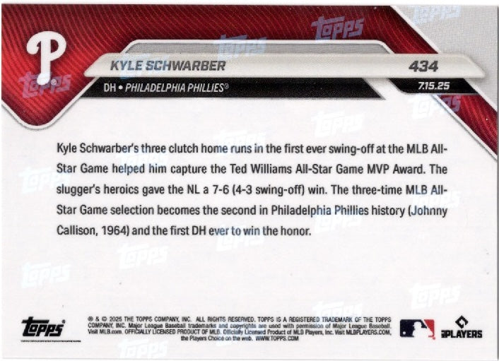 2025-topps-now-kyle-schwarber-434-orange-foil-25-philadelphia-phillies-baseball-card