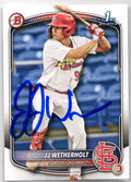 2025-topps-bowman-jj-wetherholt-bp22-auto-st-louis-cardinals-rookie-rc-baseball-card