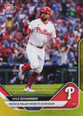 2025-topps-now-kyle-schwarber-515-gold-foil-50-philadelphia-phillies-baseball-card