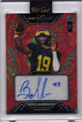 2025-wild-card-metallix-bryce-underwood-wmmfabu-red-auto-1-1-michigan-wolverines-rookie-rc-football-card