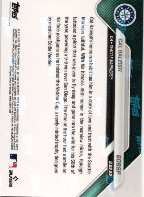 2025-topps-now-cal-raleigh-609sp-seattle-mariners-baseball-card