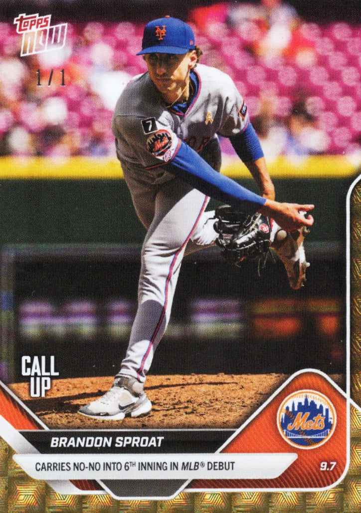2025-topps-now-brandon-sproat-672-superfractor-1-1-new-york-mets-rookie-rc-baseball-card