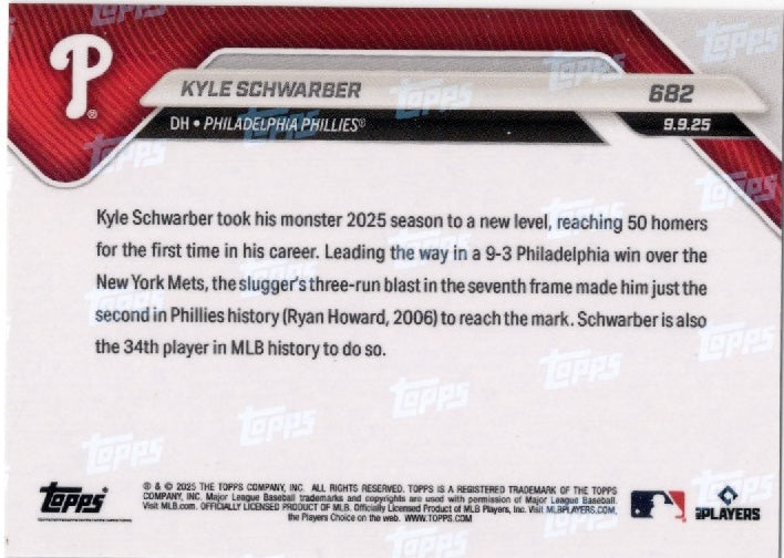 2025-topps-now-kyle-schwarber-682-orange-foil-25-philadelphia-phillies-baseball-card