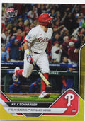 2025-topps-now-kyle-schwarber-682-gold-foil-50-philadelphia-phillies-baseball-card