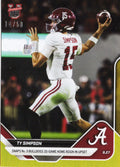2025-topps-bowman-u-now-ty-simpson-22-gold-foil-50-alabama-crimson-tide-rookie-rc-football-card