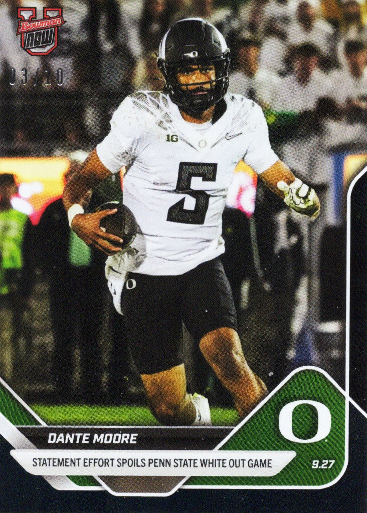 2025-topps-bowman-u-now-dante-moore-21-black-foil-10-oregon-ducks-rookie-rc-football-card
