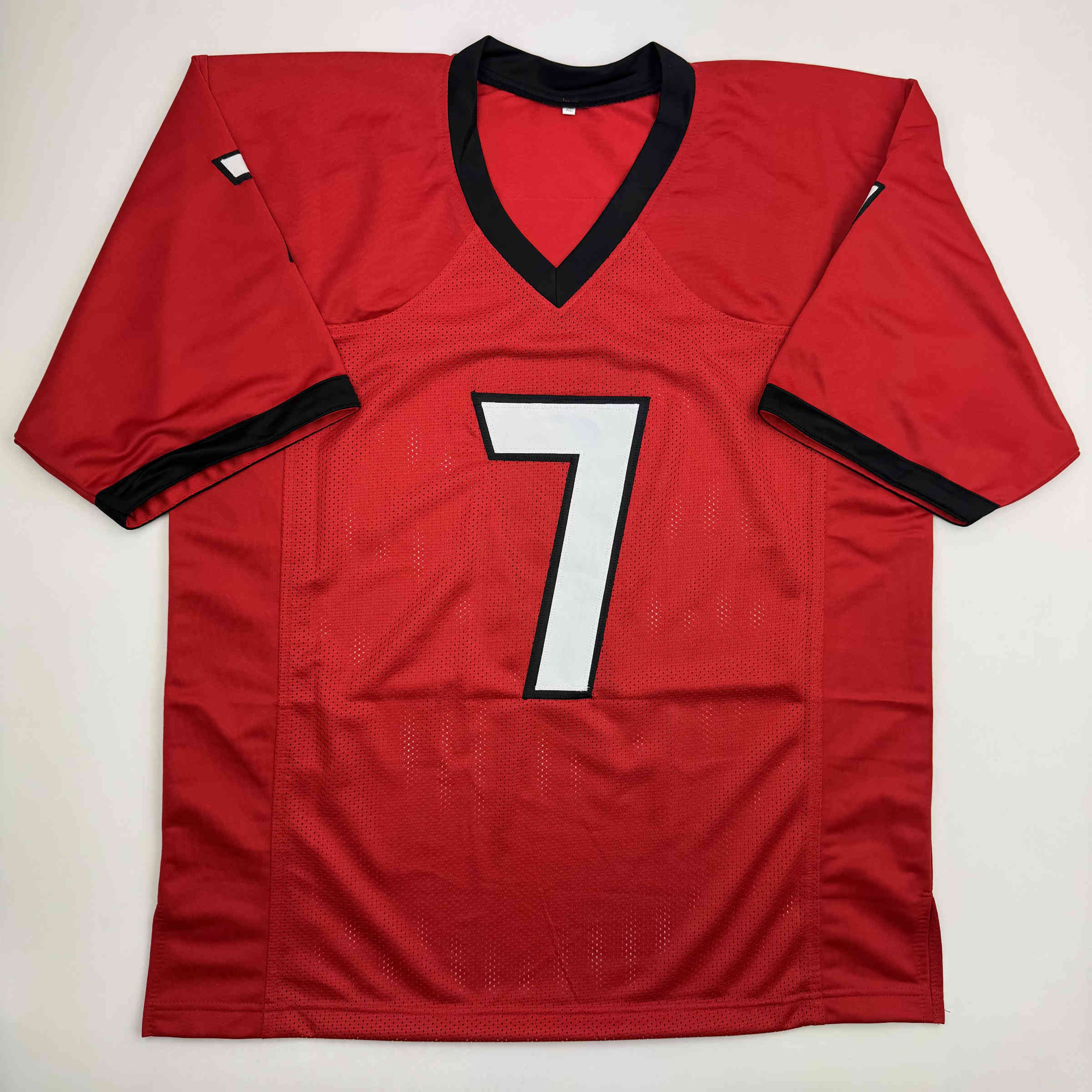 autographed-signed-dandre-swift-georgia-red-college-football-jersey-beckett-bas-coa