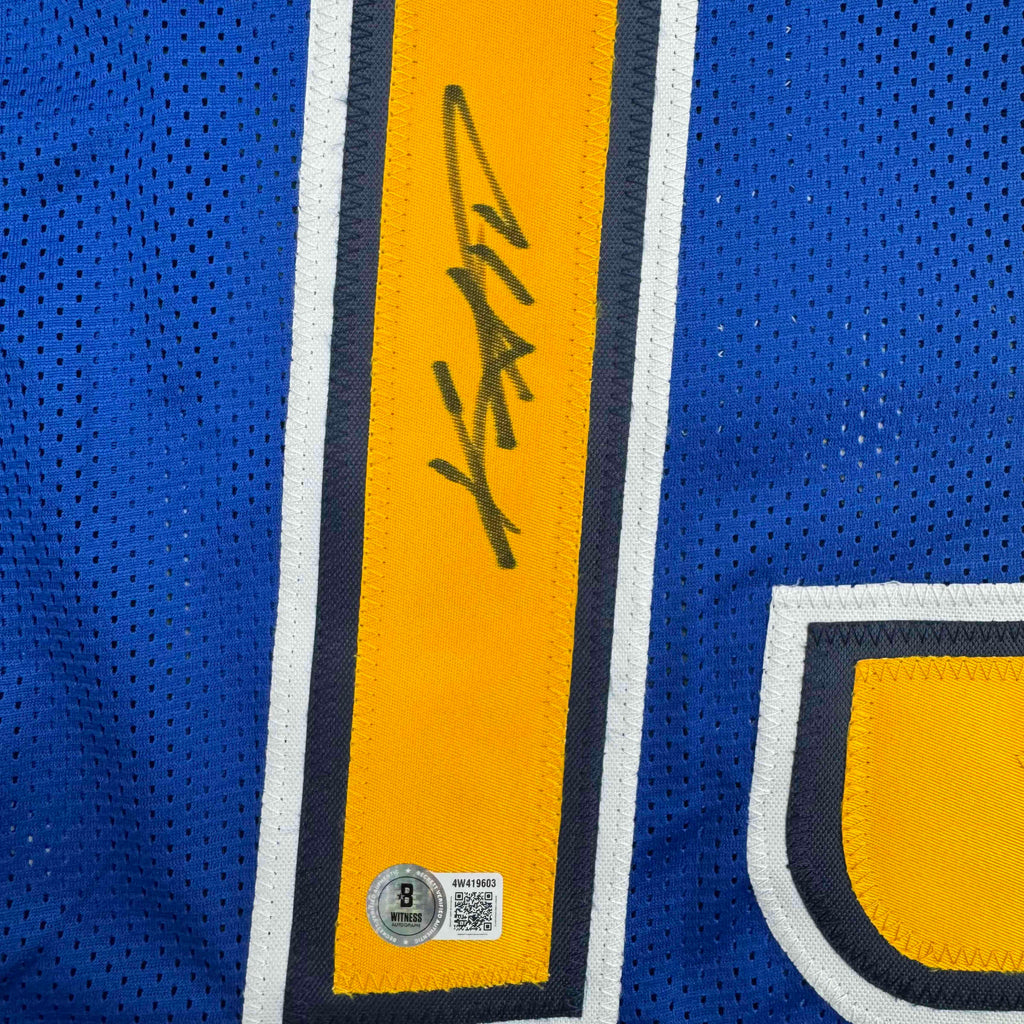 autographed-signed-keenan-allen-los-angeles-la-color-rush-blue-football-jersey-beckett-bas-coa